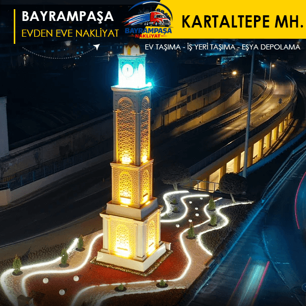 Kartaltepe'de konforlu ve hızlı taşınmanın yolu.