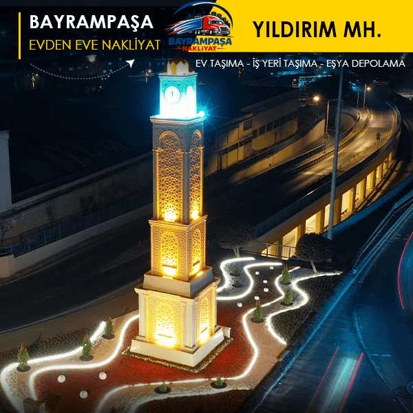 Yıldırım Mahallesi’nde hasarsız ve hızlı taşının.